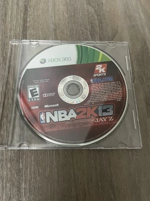 NBA 2K13 (Microsoft Xbox 360, 2012) - DISC ONLY Tested - Image 1 of 2