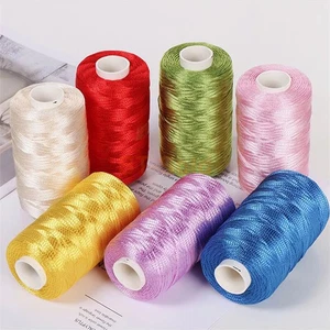 100g Roll Flat Nylon Crochet Yarn For DIY Handmade Hats Shoes Crafts Hot New - Picture 1 of 64