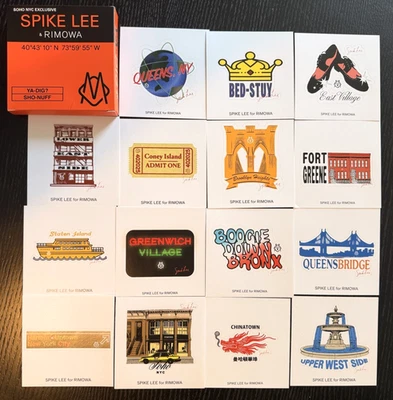 RIMOWA x SPIKE LEE NYC Luggage Stickers 15-Pack  SOHO NYC EXLUSIVE - Image 1 of 3