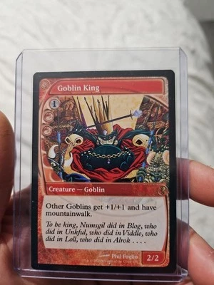 MTG - Goblin King - Future Sight Frame - MB2 - Magic the Gathering - Image 1 of 2