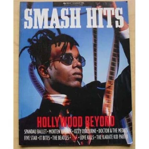 HOLLYWOOD BEYOND SMASH HITS MAGAZINE JULY 12 1986 HOLLYWOOD BEYOND COVER WITH MO - Picture 1 of 1