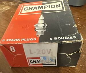 Champion 837 L20V Spark Plug Pack of 8 New in Package - Picture 1 of 4