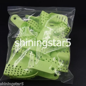 10 Pcs/Set Plastic Dental Disposable Supply Impression Trays Kit With Perforated - Picture 1 of 12