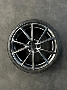 1x Audi TT TTS TTRS 20 inch Alloy Grey S-Line with Tyre 8S 8S0601025P OEM - Picture 1 of 10