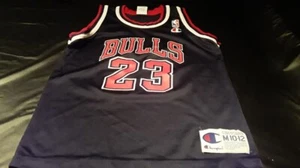 Michael Jordan #23 Chicago Bulls Jungen Champion Marke NBA Mesh Trikot Medium 10-12 - Bild 1 von 5