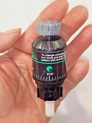 Aspersores de rotor de arbustos y jardín Toro Lawn Genie. Cabezal de aspersor ajustable Foto 1 de 3