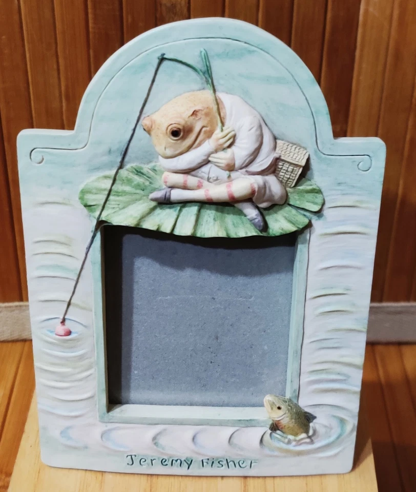 Beatrix Potter 系列 Jeremy Fisher 画框 Charpente 1994 6.5x4.5 — 第 1/4 张图片