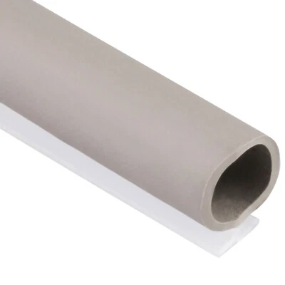 OEM Window Door T-Slot Weatherstrip Seal 5/16" Bulb for 3/16" Slot White Black - Image 1 of 4