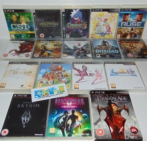 RPG JRPG Role Playing Strategy Action Adventure Games | Sony PS3 PlayStation 3 - Picture 1 of 10