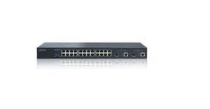 Switch LANCOM ES-2126+ 24x10/100 2xSFP/TX/GIGA - Bild 1 von 1