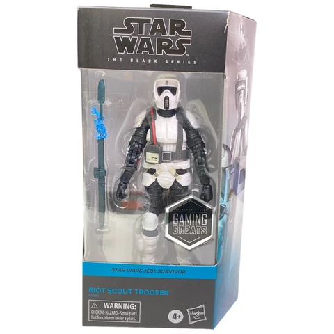 New 2022 Hasbro Star Wars Black Series 6" Riot Scout Trooper Action Figure Cover