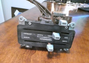 1971-1976 FORD TORINO / COBRA - HEATER CONTROL ASSEMBLY - WITHOUT A/C - Picture 1 of 11