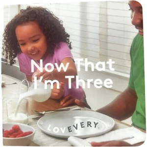 Lovevery Now That I'm Three Board Book - The Free Spirit Play Kit - 3 Year Old - Picture 1 of 3