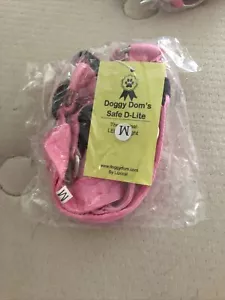 LED LEUCHTENDES HUNDE- oder Katzengeschirr Halsband 15-19 Zoll, neu mit Etikett - Bild 1 von 2