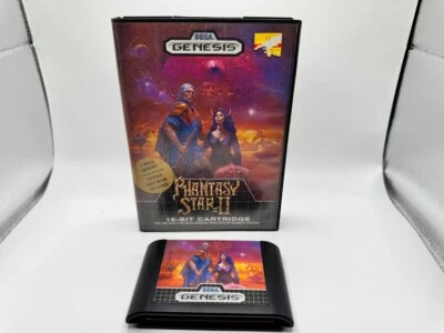 Genesis - Phantasy Star II Sega Genesis W/ Case No Map or Manual - Image 1 of 2