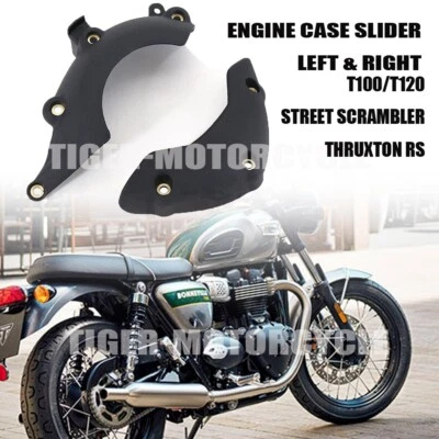 Защитные ползунки корпуса двигателя для Triumph Bonneville T100 T120 2017-2022 - Изображение 1 из 4