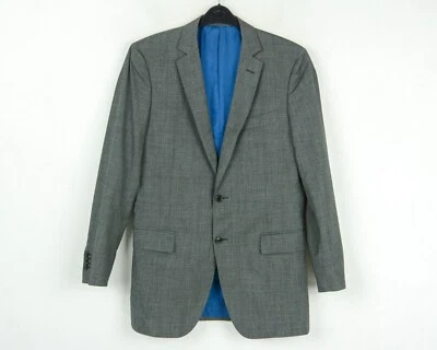 Traje Suministro Súper 140 Lana Hombre GB 40L US Blazer Deporte Abrigo 48L Eu 98 - Imagen 1 de 4