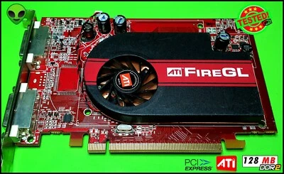 ATI FIRE GL V3300 128 MB DDR2 SCHEDA VIDEO PCI EXPRESS DUAL DVI - Immagine 1 di 2