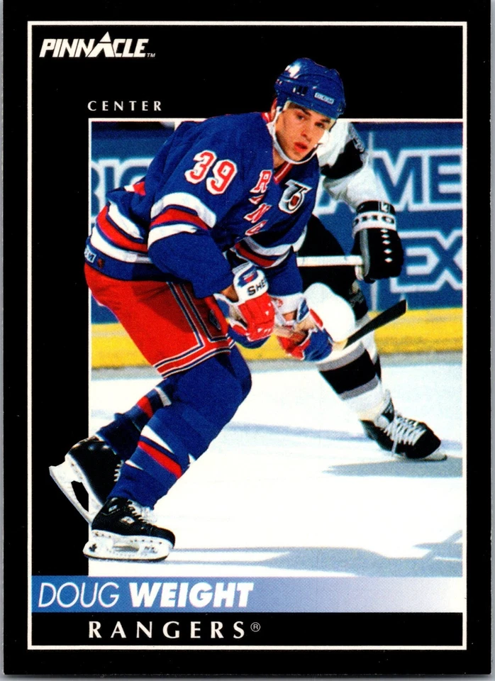 1992-93 Pinnacle - #189 Doug Weight - Image 1 of 2