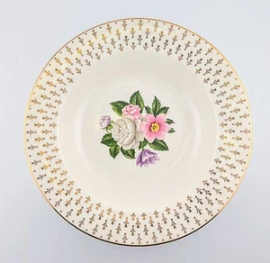 4 VTG 54' Homer Laughlin Imperial Lifetime Rimmed Soup / Salad Bowls 8-1/4" DIA - Picture 1 of 5