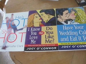 3 Dating Books - Joey O'connor - Hes Hot Shes Hot - Jeramy and Jerusha Clark - Imagen 1 de 6