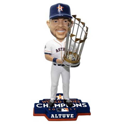 Jose Altuve Houston Astros 2017 World Series Limited Edition Bobblehead MLB Cover
