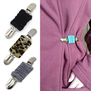 Collar Clips Shirt Clips Shawl Clip to Tighten Dress Fit Dress Cinch Clips - Picture 1 of 18