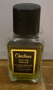 🔥VINTAGE CHALEUR 1/2 OZ PERFUME . RARE  PARFUM *FREE SHIPPING* - Picture 1 of 4