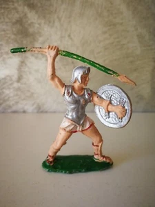 Figure Rubber Greek Soldier Gladiator Lafredo Spain 50s - Picture 1 of 4