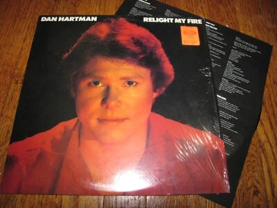 DAN HARTMAN - RELIGHT MY FIRE - BLUE SKY RECORDS LP - Image 1 of 3