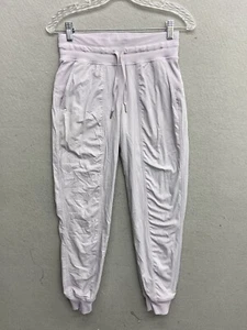 Lululemon Tanzstudio gefütterte mittelhohe Jogginghose Damengröße 6 schwacher Lavendel - Bild 1 von 8