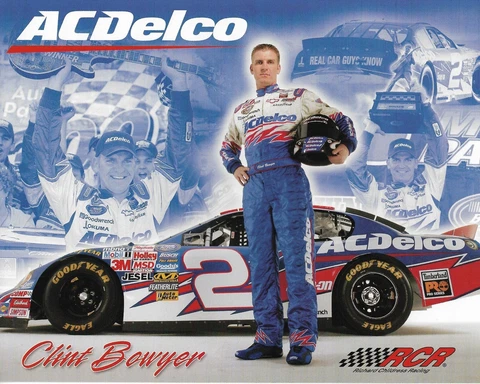 Clint Bowyer 2006 AC Delco RCR Chevrolet Hero Card NEW Front/Back Cover