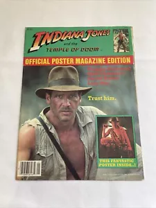 1984 Indiana Jones and the Temple of Doom Magazine, Poster Edition (CP43) - Imagen 1 de 3