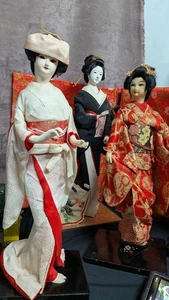 Bambola Nishi Giapponese Vintage Collezione Casuale Made in Japan - Foto 1 di 5
