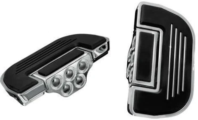 Suelo acanalado universal Kuryakyn Premium - Cromo motocicleta bicicleta de calle Foto 1 de 4