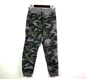 Lee Boys Size M 10/12 Green Camo Casual Drawstring Jogger Sweat Pants - Picture 1 of 6