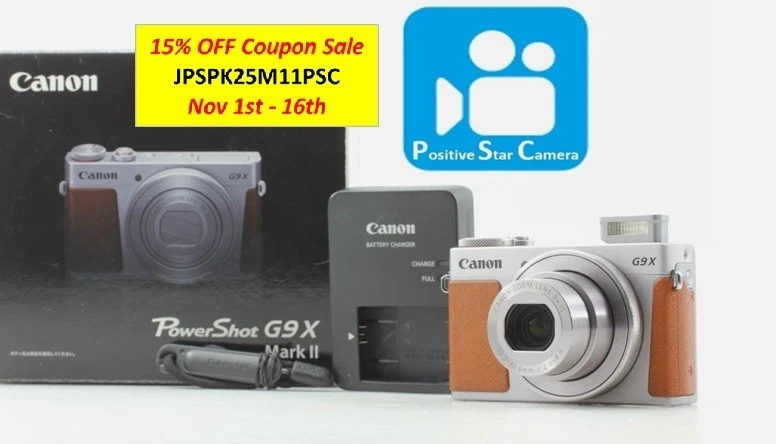 Canon Powershot G9 X Mark II Digital Cameras for Sale - Shop New