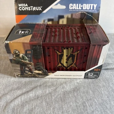NEW MEGA CONSTRUX Call of Duty Solo Mercenary Outpost FXW82 52 Pieces Damage Bo - Image 1 of 4