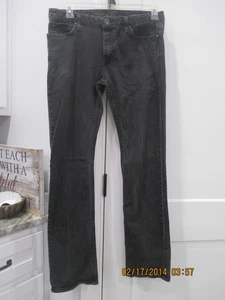 Schwarze Herrenjeans gerades Bein 34x32 Van's - Bild 1 von 8