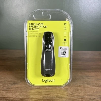 New Logitech R400 Laser Presentation Remote R-R0008 - Image 1 of 4