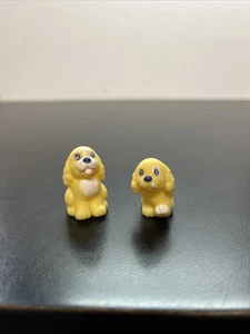Vtg 1990 My Little Puppy Lil Litters Sweet Spaniels Puppy Pair My Little Pony E4 - Picture 1 of 5