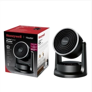 Honeywell HHF565BE Turbo Force Heat & Cool Fan Cooling & Oscillating - Black - Picture 1 of 11