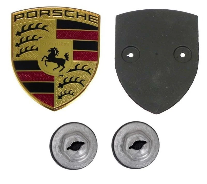 2013-2025 Porsche 911 991 Genuine Crest Emblem Kit Foto 1 de 1