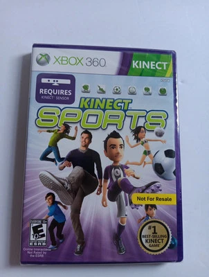 Kinect Sports Microsoft Xbox 360, 2012 BRAND NEW FACTORY SEALED - Image 1 of 3