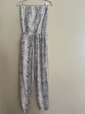 Romper-Animal Print grey and white M - Image 1 of 4