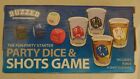 Buzzed Entertainment Party Dice And Shots Game