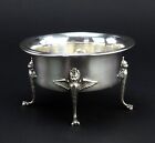 Great Winged Lion and Claw Foot Bowl Sterling Silver Simons Brothers