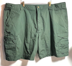 Tru-Spec Men's Green Tactical Cargo Shorts Size 50 / 9 with Stretchy Waist
