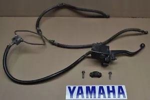 YAMAHA WARRIOR 350 BANSHEE FRONT BRAKE MASTER CYLINDER ASSEMBLY WITH LINES HOSES - Picture 1 of 5