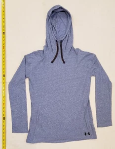 Under Armour Women's Heatgear Stadium Hoodie Shirt Blue 1276522-401 Size Small - Picture 1 of 6